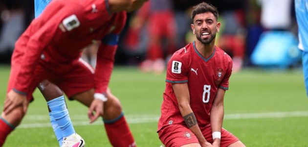 جدل واسع يحيط برونالدو وزملائه بعد تعادل البرتغال مع الكونغو